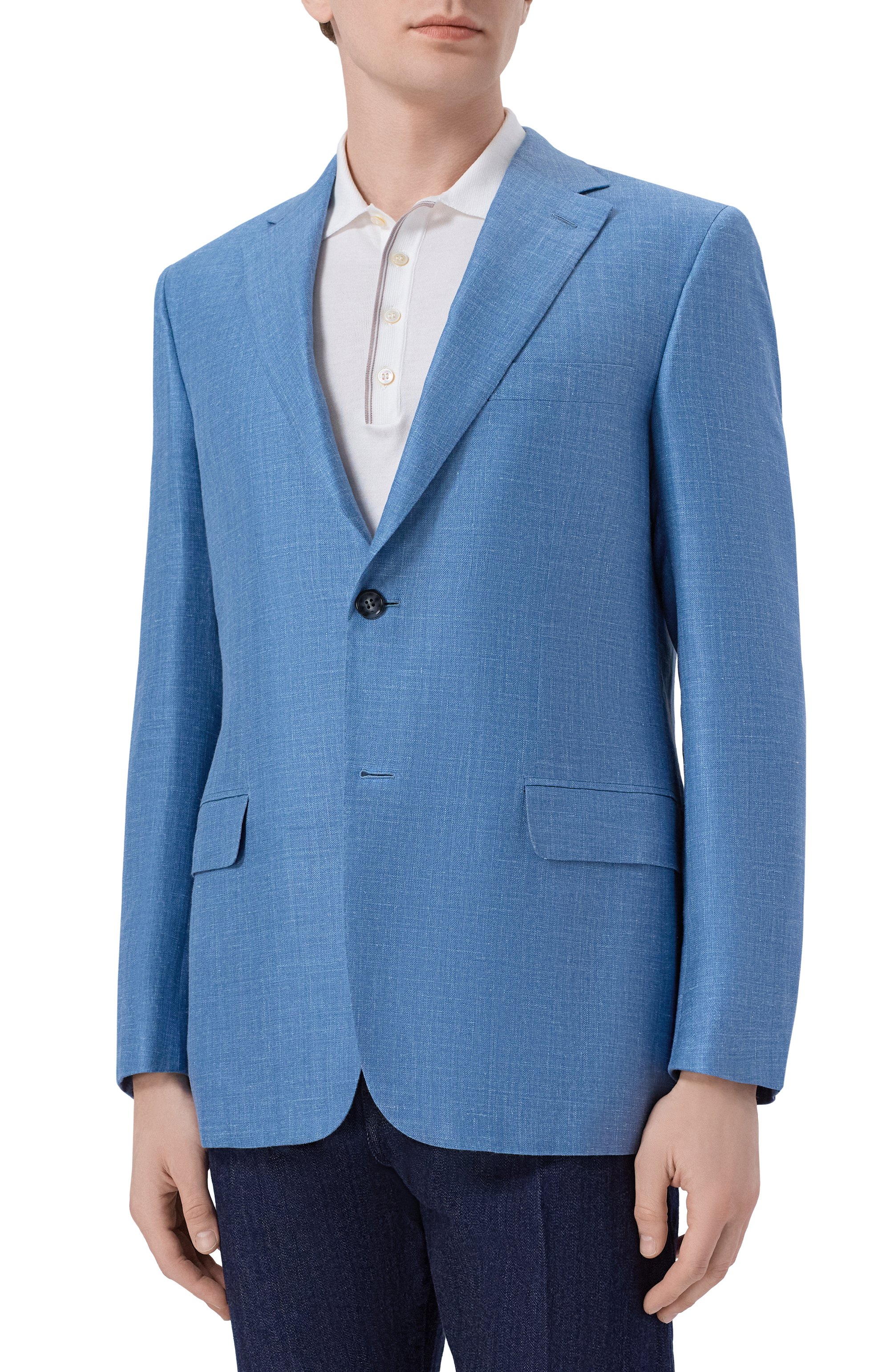 Пиджак из шерсти и шелка BRIONI, арт. RG0D0U/PDA50, фото 4