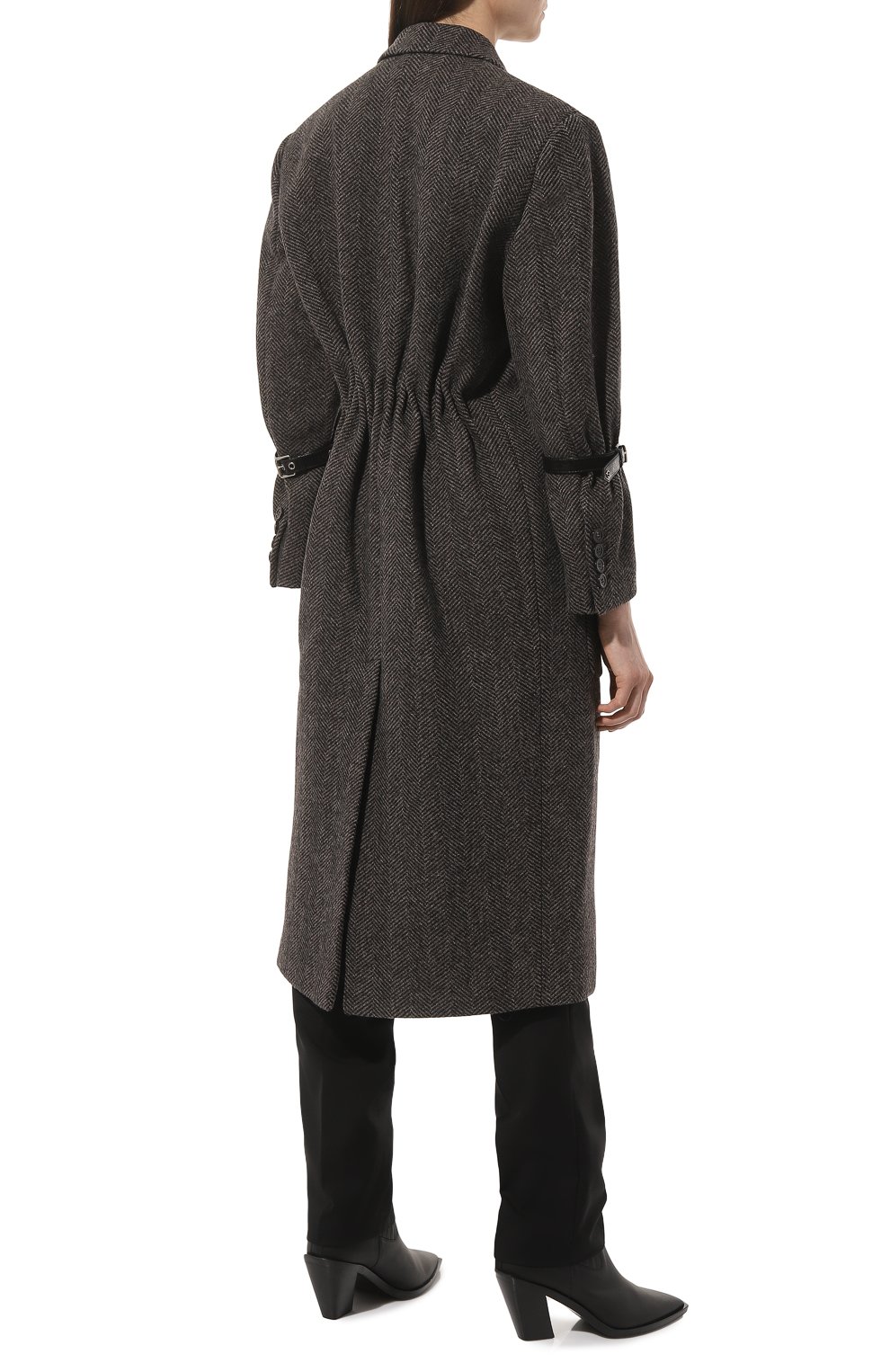 Шерстяное пальто GUCCI, арт. 664580 Z8AQ7, фото 4