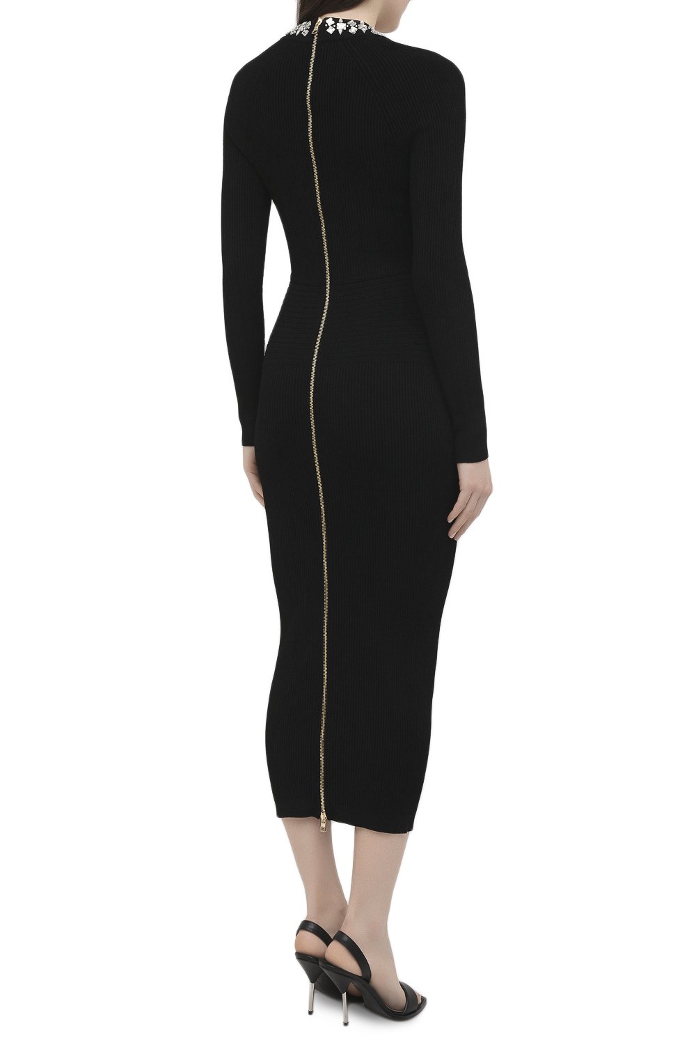 Платье из вискозы BALMAIN, арт. VF16644/K239, фото 4