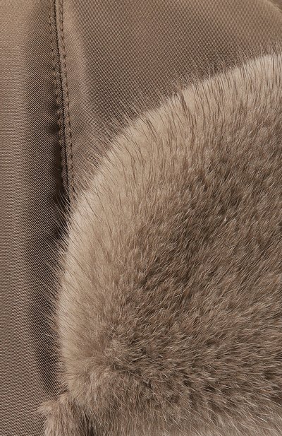 Шапка-ушанка саша из меха норки FURLAND, арт. 0107610010044600050, фото 4