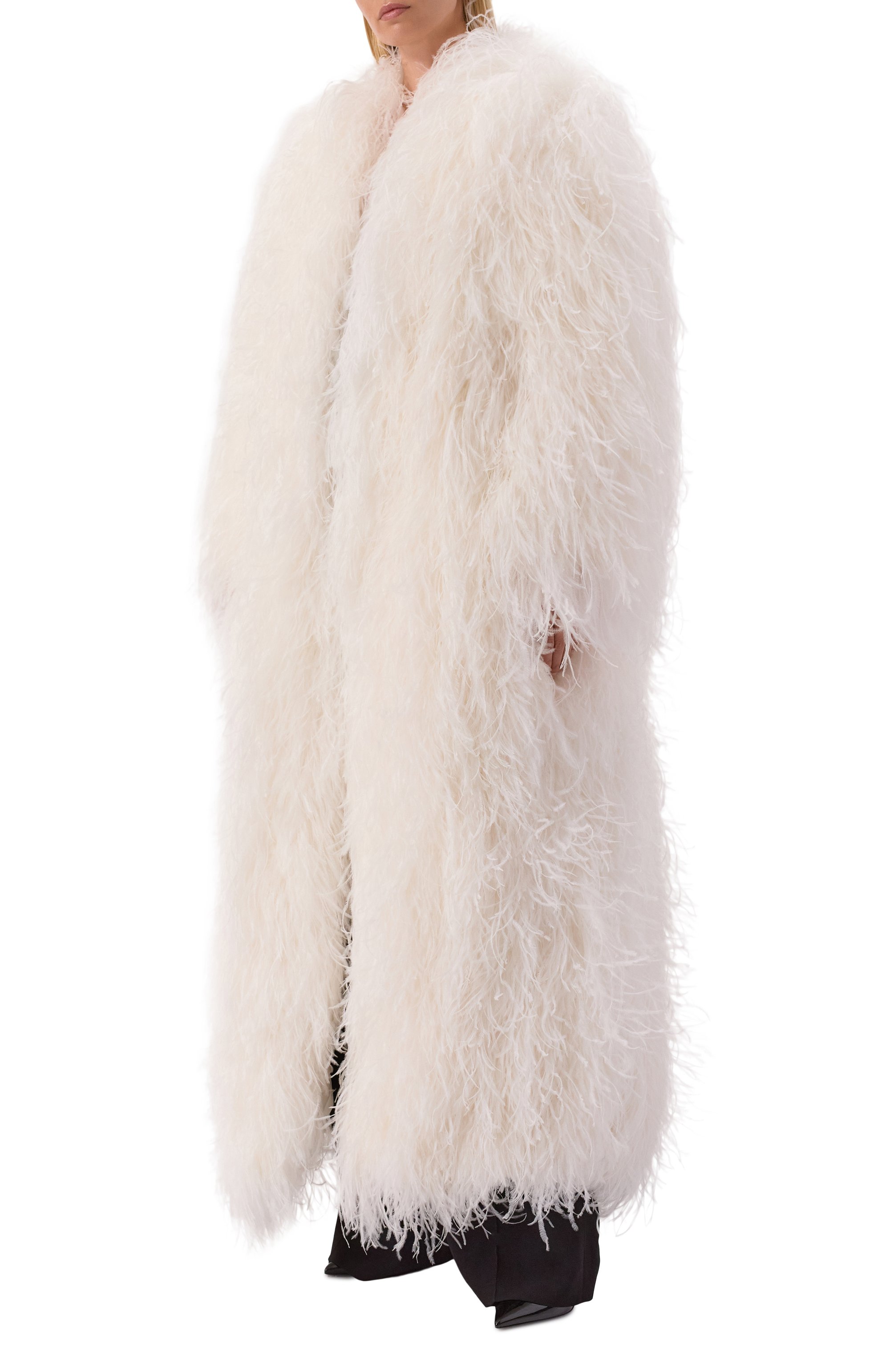 Шуба из перьев страуса LEFFERS, арт. 1\1.52.45.15.02, фото 3