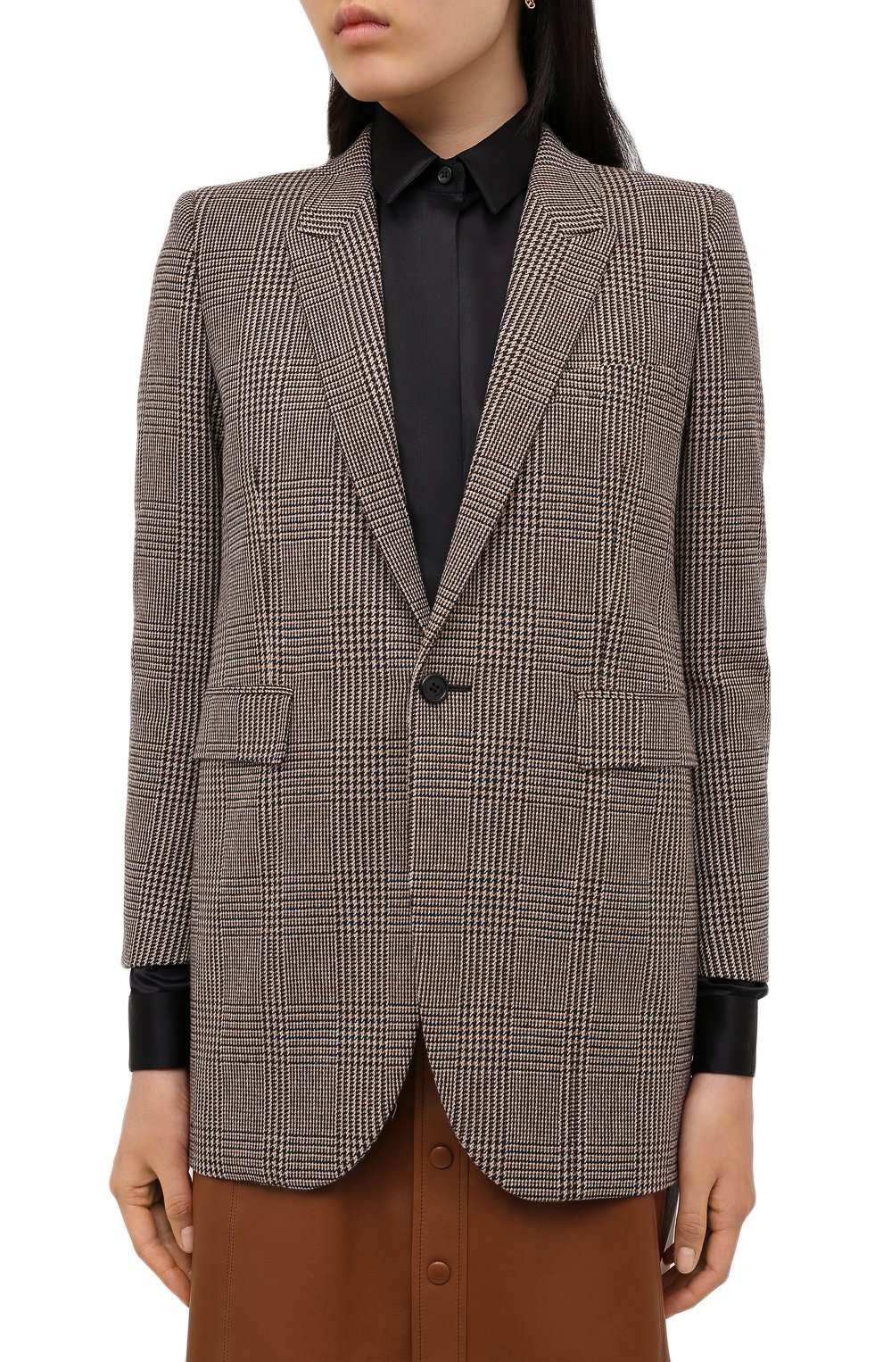 Шерстяной жакет SAINT LAURENT, арт. 634301/Y5B64, фото 3