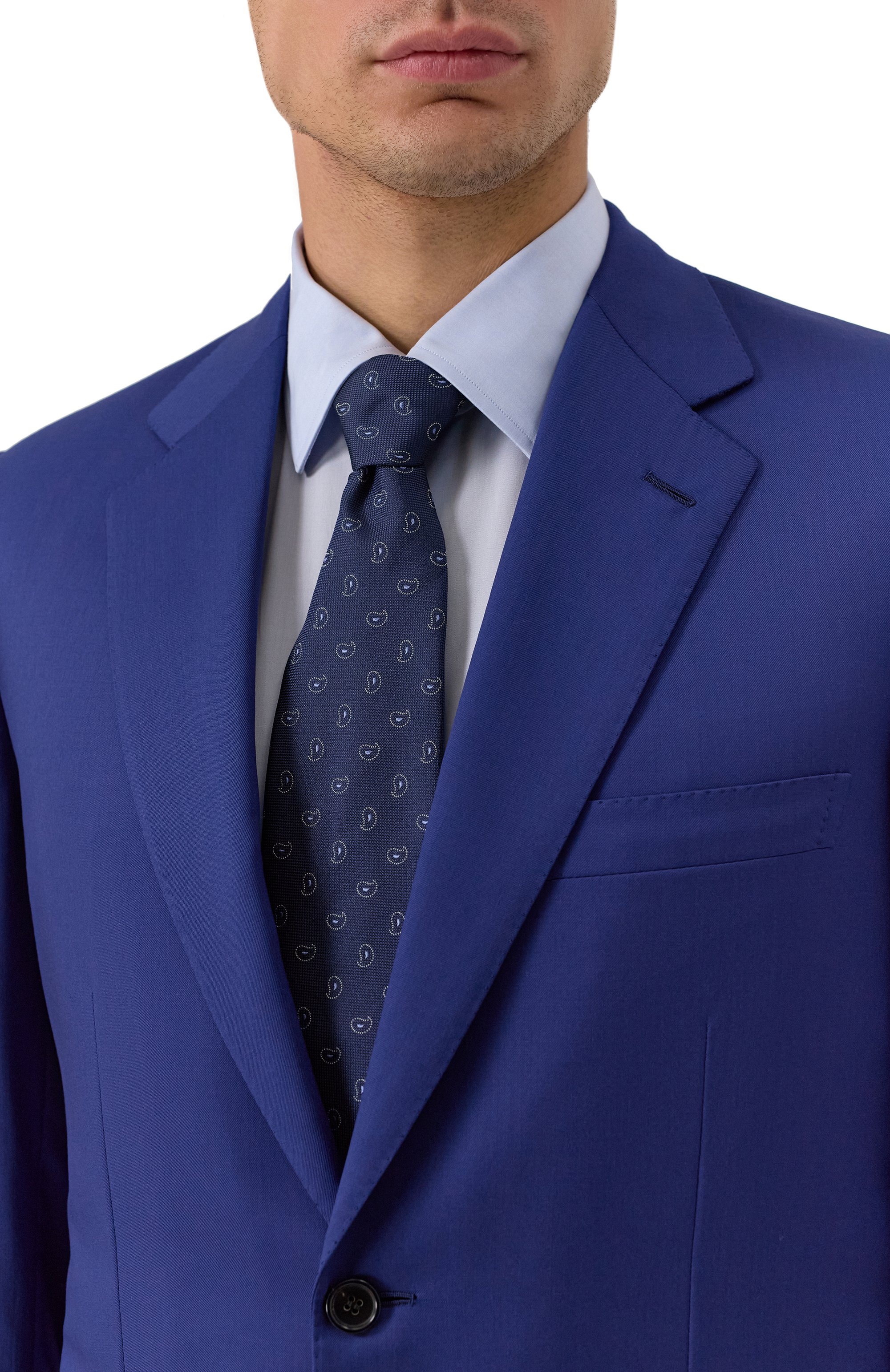 Шелковый галстук CORNELIANI, арт. 26U302-2620307, фото 2