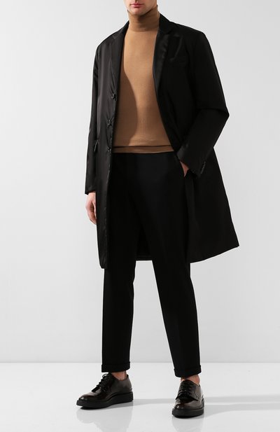 Кожаные дерби PRADA, арт. 2EE311-P39-F0038, фото 2