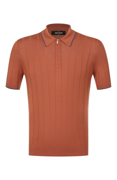 Мужская шелковое поло GRAN SASSO, арт. 43128/23510