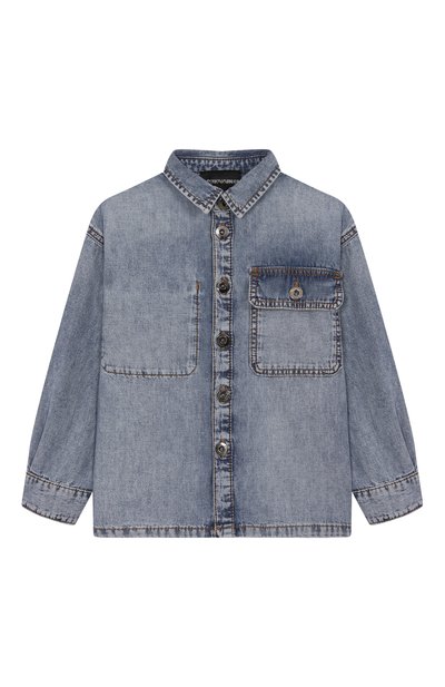 Джинсовая рубашка EMPORIO ARMANI, арт. EB000195/AF13274