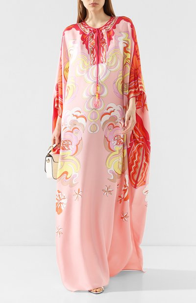 Шелковое платье-туника EMILIO PUCCI, арт. 0ERL54/0E867, фото 2
