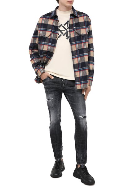 Хлопковая футболка kenzo sport KENZO, арт. FA65TS5024SJ, фото 2