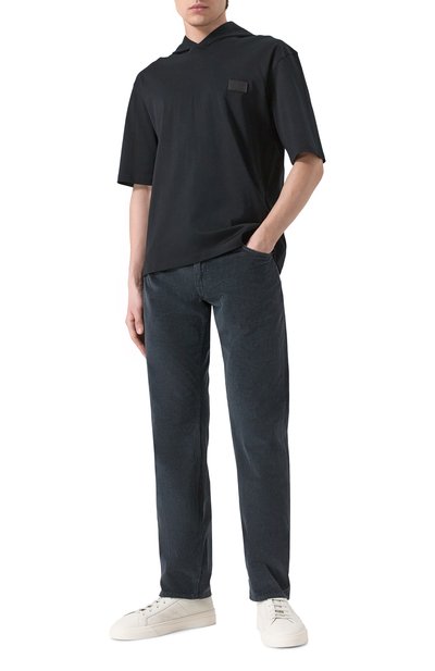 Хлопковая футболка STEFANO RICCI, арт. MNH5104210/LUXT, фото 2