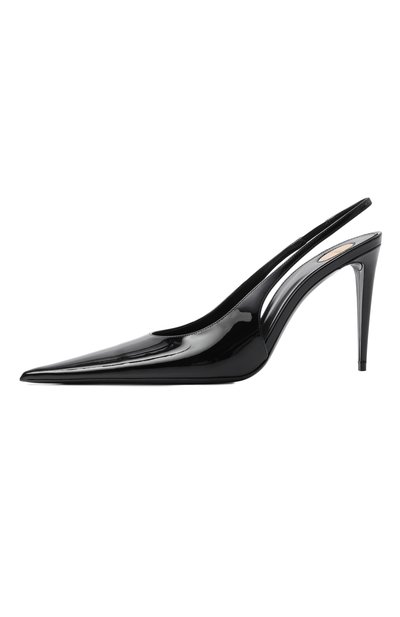 Лакированные туфли guermantes 95 SAINT LAURENT черного цвета по цене 173500 руб., арт. 870505/1TVAN, фото 4 Лакированные туфли guermantes 95 SAINT LAURENT, арт. 870505/1TVAN, фото 4