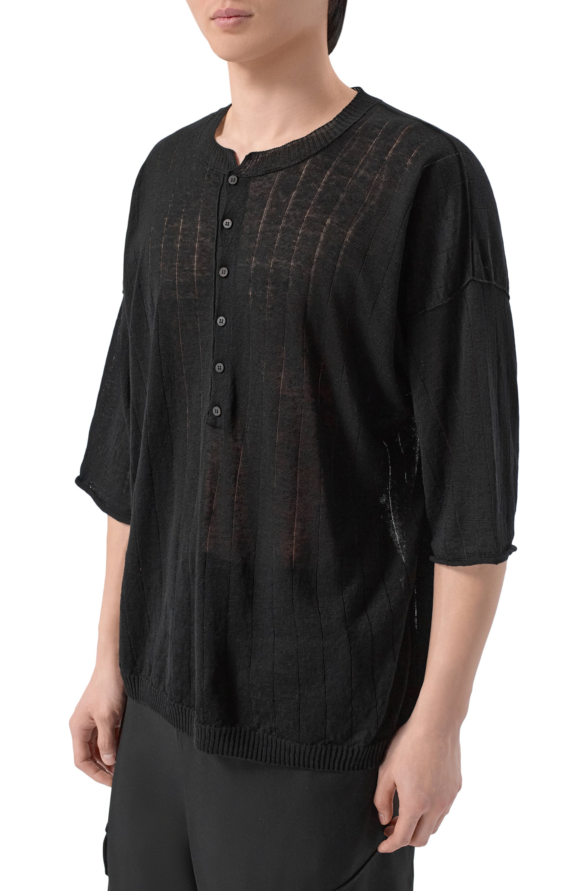 Льняной джемпер ISABEL BENENATO, арт. UK913S26, фото 3