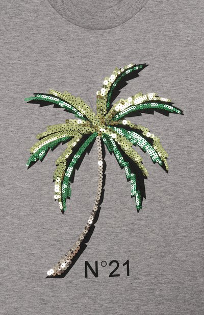 Хлопковая футболка N21, арт. N2104C/N0199, фото 3