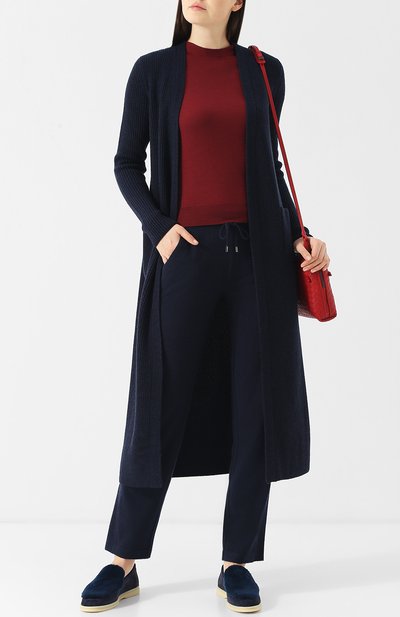 Топ из кашемира и шелка LORO PIANA бордового цвета по цене 82500 руб., арт. FAI2504, фото 2 Топ из кашемира и шелка LORO PIANA, арт. FAI2504, фото 2