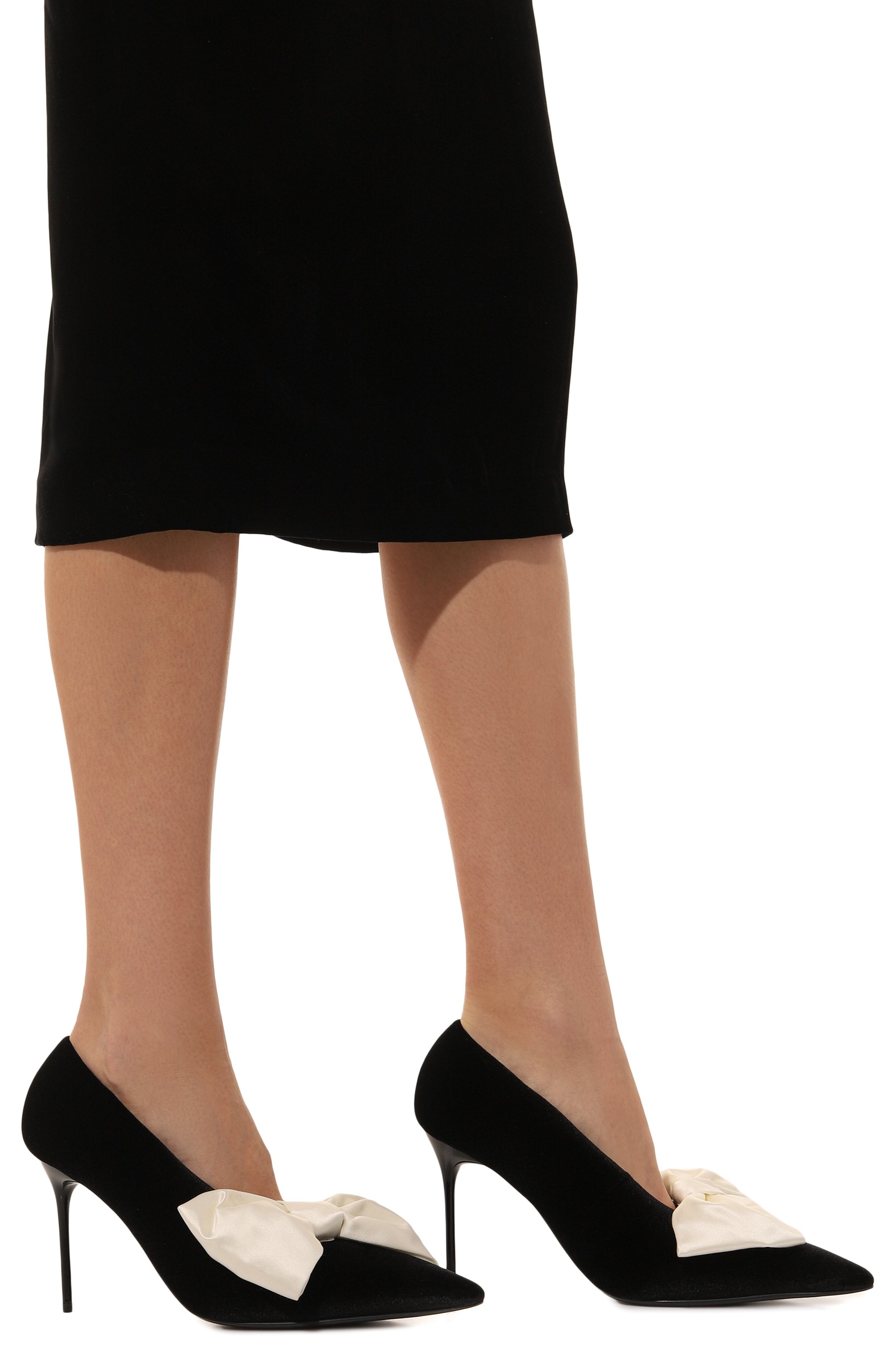 Текстильные туфли clara 100 BALMAIN, арт. BN0UA940/TLSA, фото 3