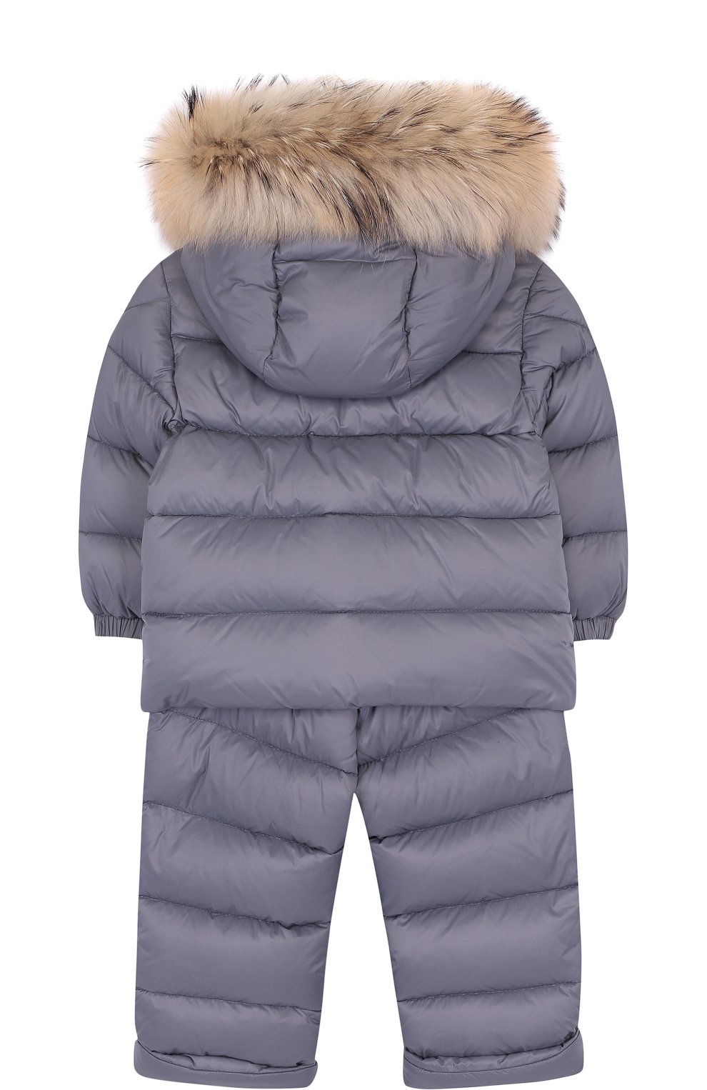 Комплект из пуховой куртки и комбинезона на подтяжках MONCLER ENFANT, арт. D2-951-70335-25-53079, фото 2