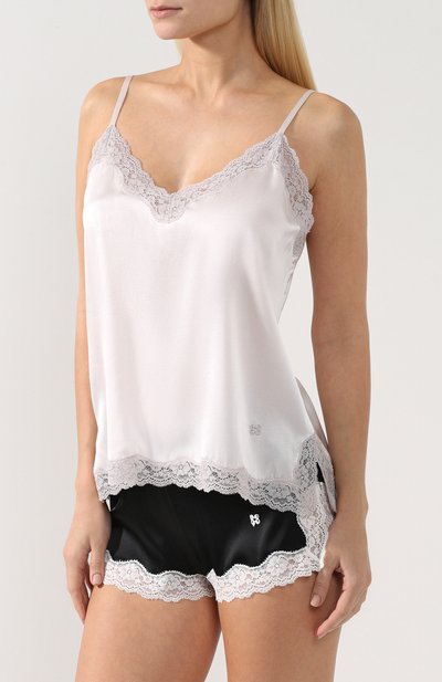 Шелковый топ с кружевной отделкой VANNINA VESPERINI, арт. VVPE18-40, фото 3