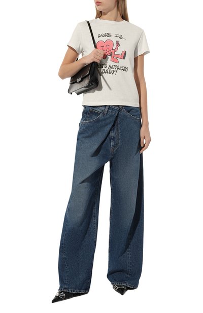 Хлопковая футболка RE/DONE, арт. 024-02WCGT284, фото 2