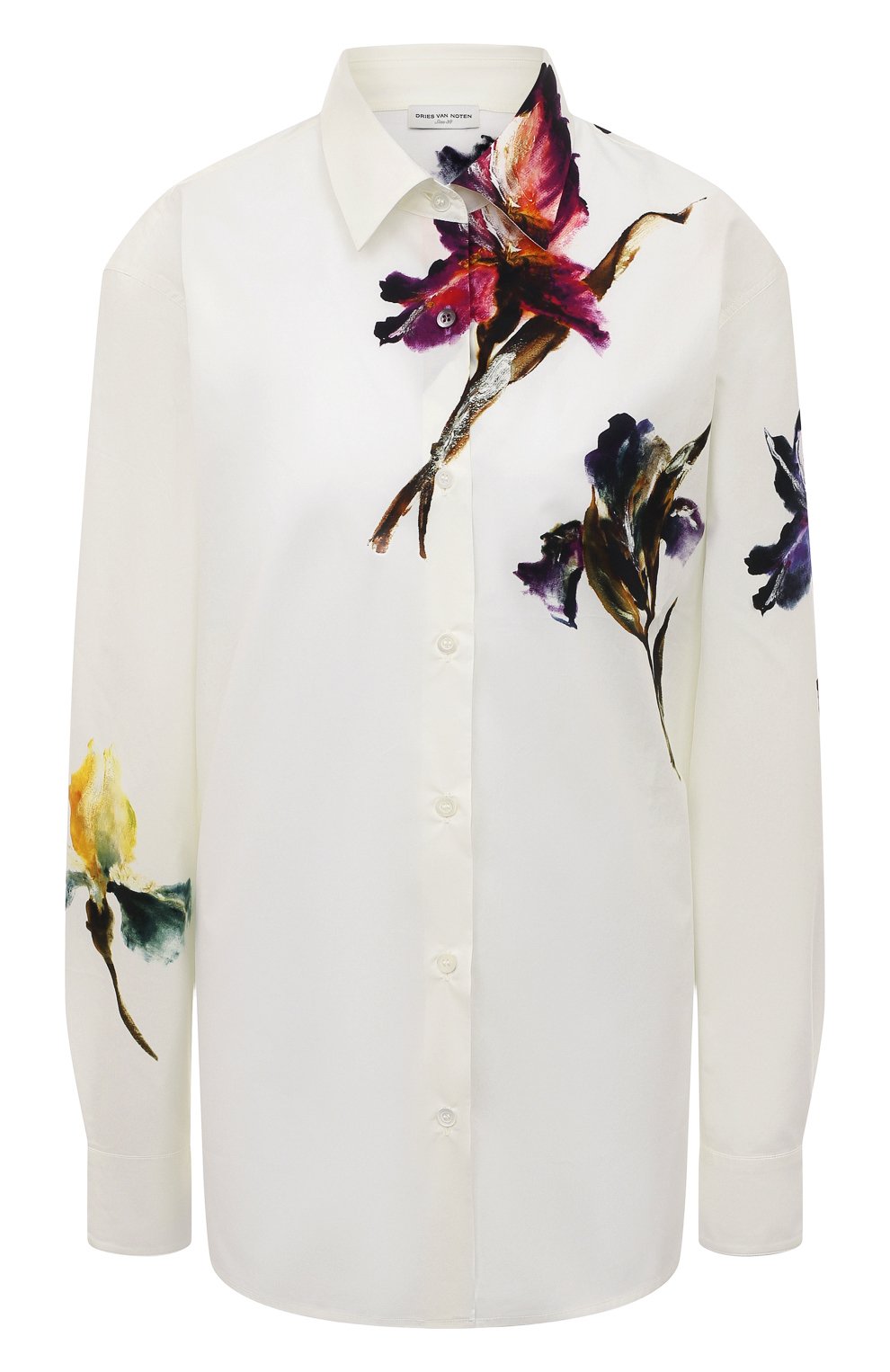 Хлопковая рубашка DRIES VAN NOTEN, арт. 231-030702-6163, фото 1