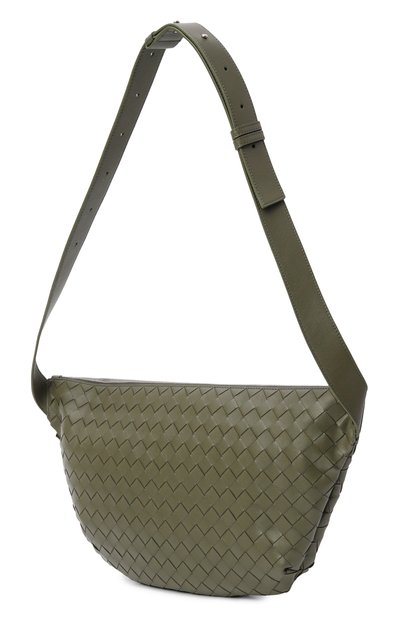 Сумка intrecciato day BOTTEGA VENETA хаки цвета по цене 346500 руб., арт. 855415/V2HL1, фото 3 Сумка intrecciato day BOTTEGA VENETA, арт. 855415/V2HL1, фото 3