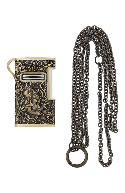 Зажигалка skull & snake premium S.T. DUPONT бронзового цвета по цене 187000 руб., арт. 20798, фото 4 Зажигалка skull & snake premium S.T. DUPONT, арт. 20798, фото 4
