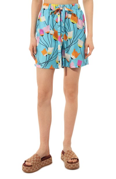 Шелковые шорты GUCCI, арт. 657861 ZAGZG, фото 3