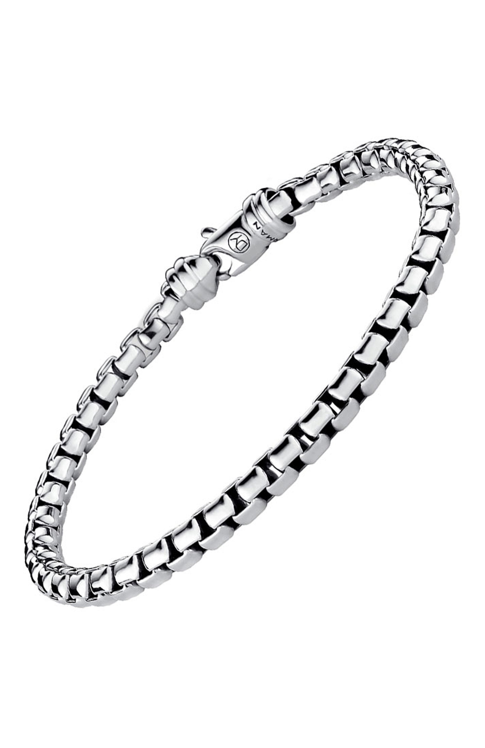 Браслет DAVID YURMAN бесцветного цвета по цене 56350 руб., арт. BC0115 SS, фото 1 Браслет DAVID YURMAN, арт. BC0115 SS, фото 1