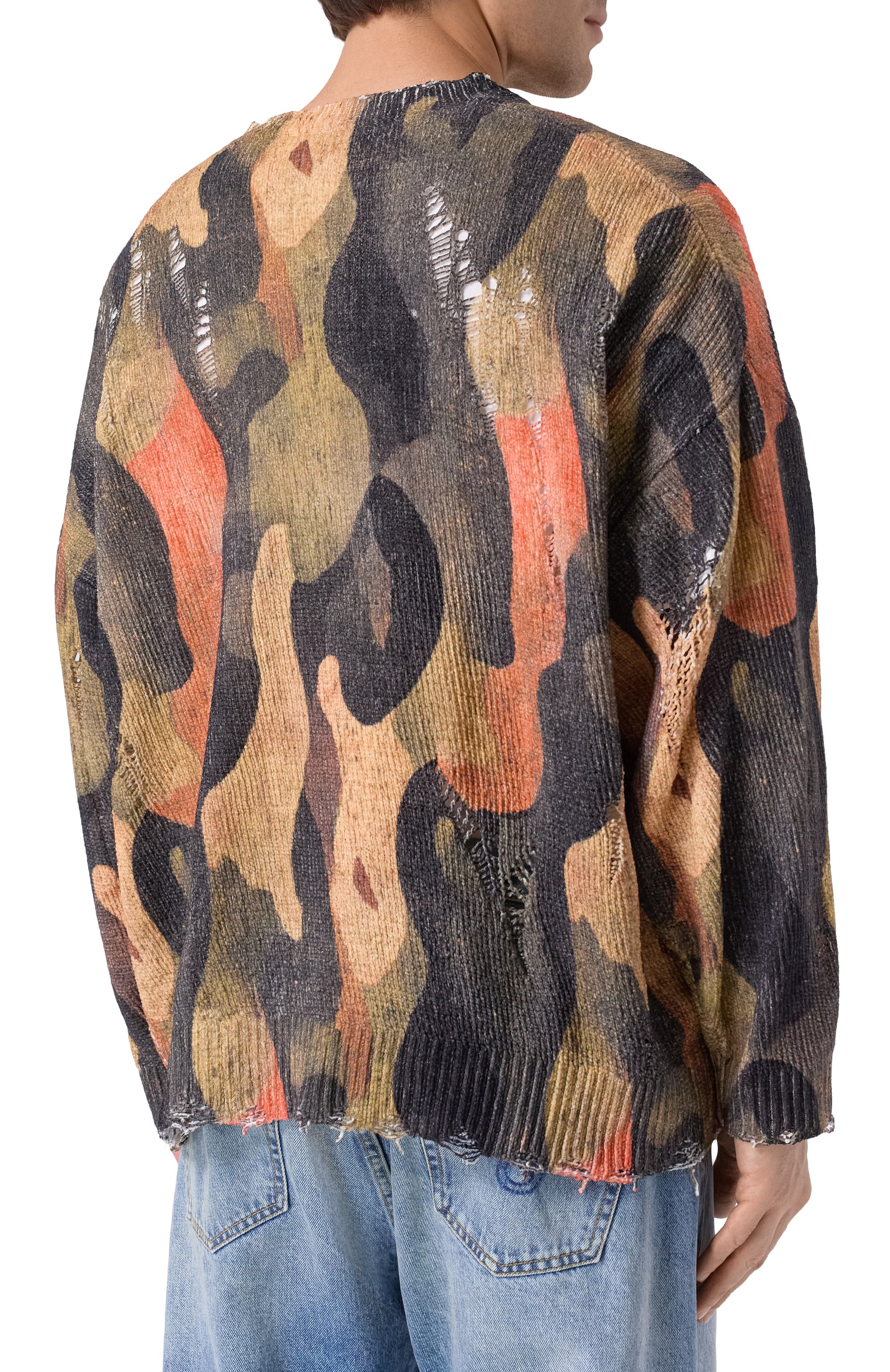 Хлопковый свитер R13, арт. R13WY197-Y241A, фото 4