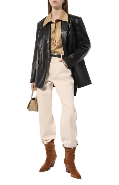 Замшевые казаки SANTONI, арт. WT0P59670HI3TTV8M40, фото 2