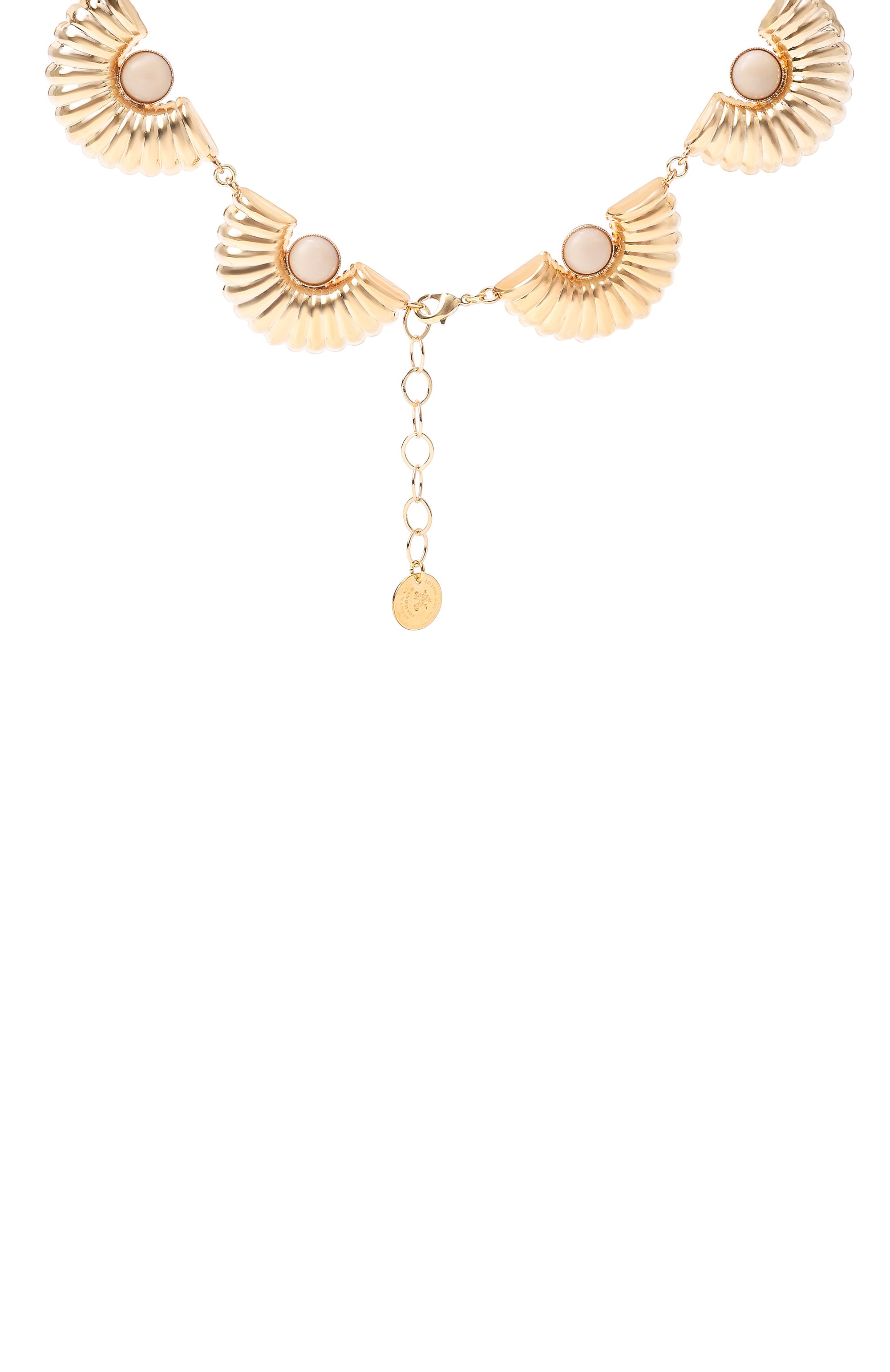 Колье ANTON HEUNIS золотого цвета по цене 38800 руб., арт. ETK1.42, фото 4 Колье ANTON HEUNIS, арт. ETK1.42, фото 4