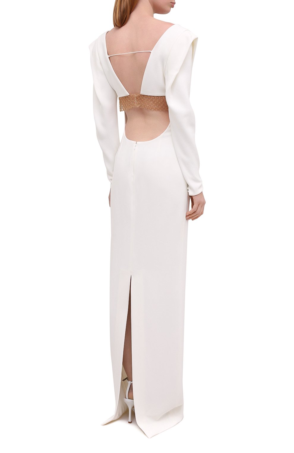 Платье STELLA MCCARTNEY белого цвета по цене 328500 руб., арт. 601996/SNA28, фото 4 Платье STELLA MCCARTNEY, арт. 601996/SNA28, фото 4