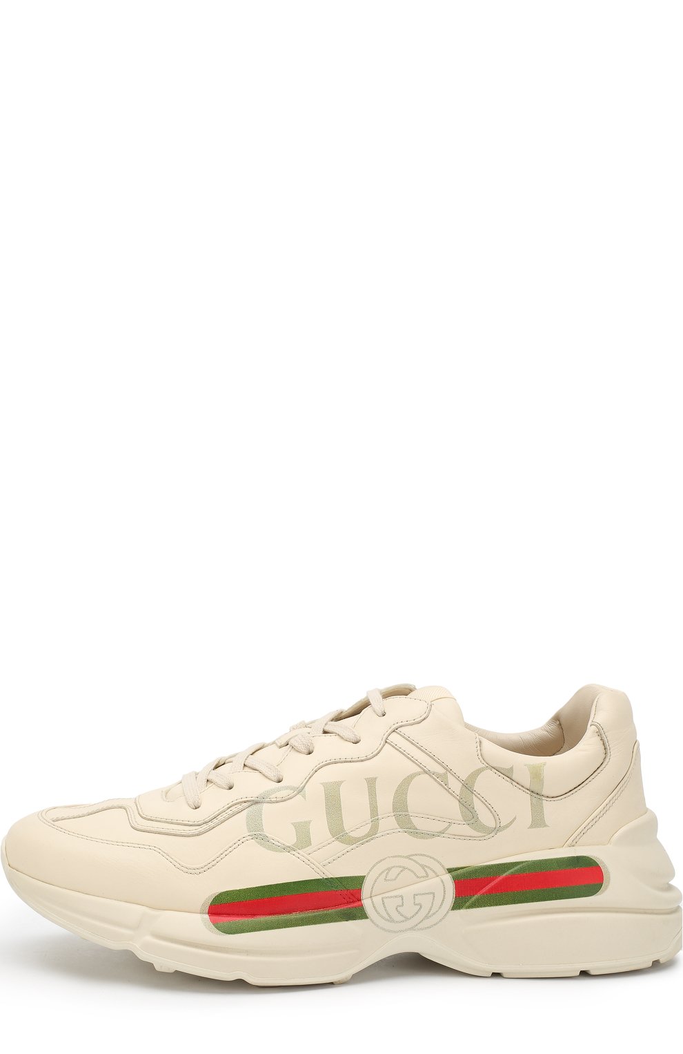 Кожаные кроссовки rhyton на шнуровке GUCCI, арт. 500877/DRW00, фото 3