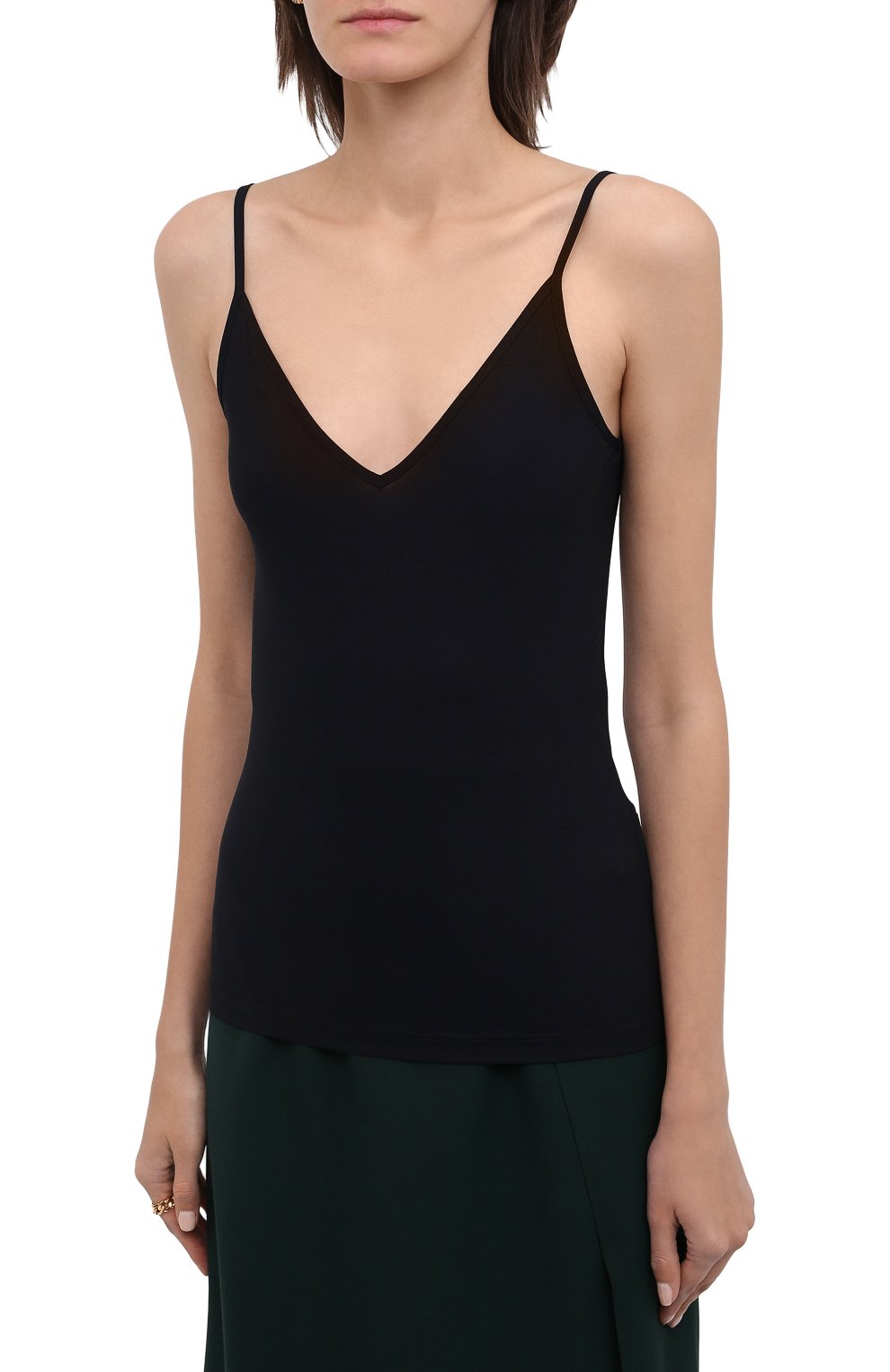 Топ JIL SANDER черного цвета по цене 16850 руб., арт. JSWT705046-WT477108, фото 3 Топ JIL SANDER, арт. JSWT705046-WT477108, фото 3