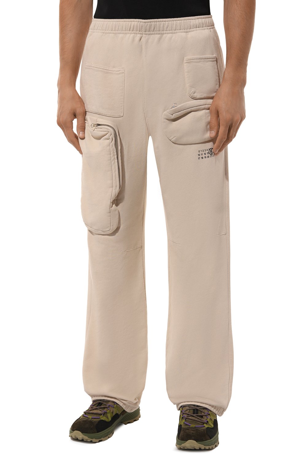 Хлопковые брюки MM6, арт. SH0KA0026/M25003, фото 3