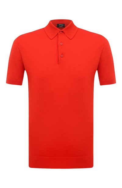 Мужская хлопковое поло KITON, арт. UMKXX33K2