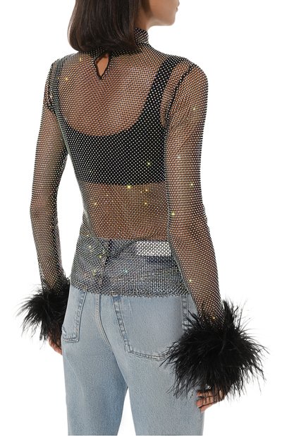 Топ ALINE разноцветного цвета по цене 47000 руб., арт. AL091002-2, фото 4 Топ ALINE, арт. AL091002-2, фото 4