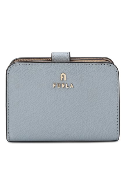 Женские кожаное портмоне FURLA голубого цвета, арт. WP00315/ARE000 | Фото 1 (Нос: Не проставлено; Материал сплава: Проставлено; Материал: Натуральная кожа)