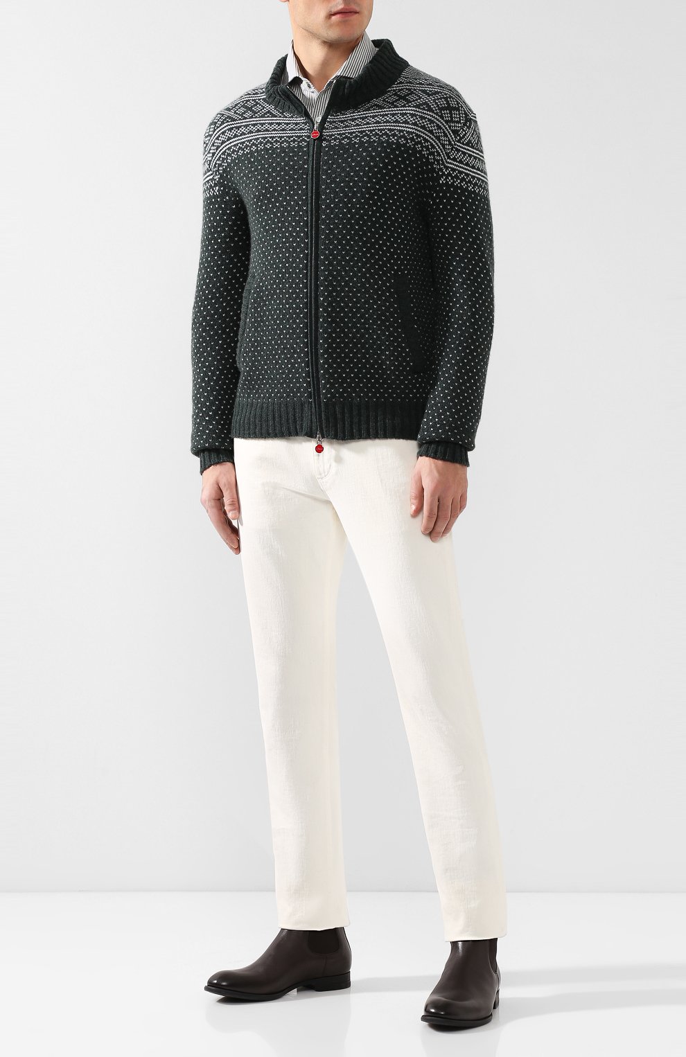 Кашемировый кардиган KITON, арт. UK9879T, фото 2