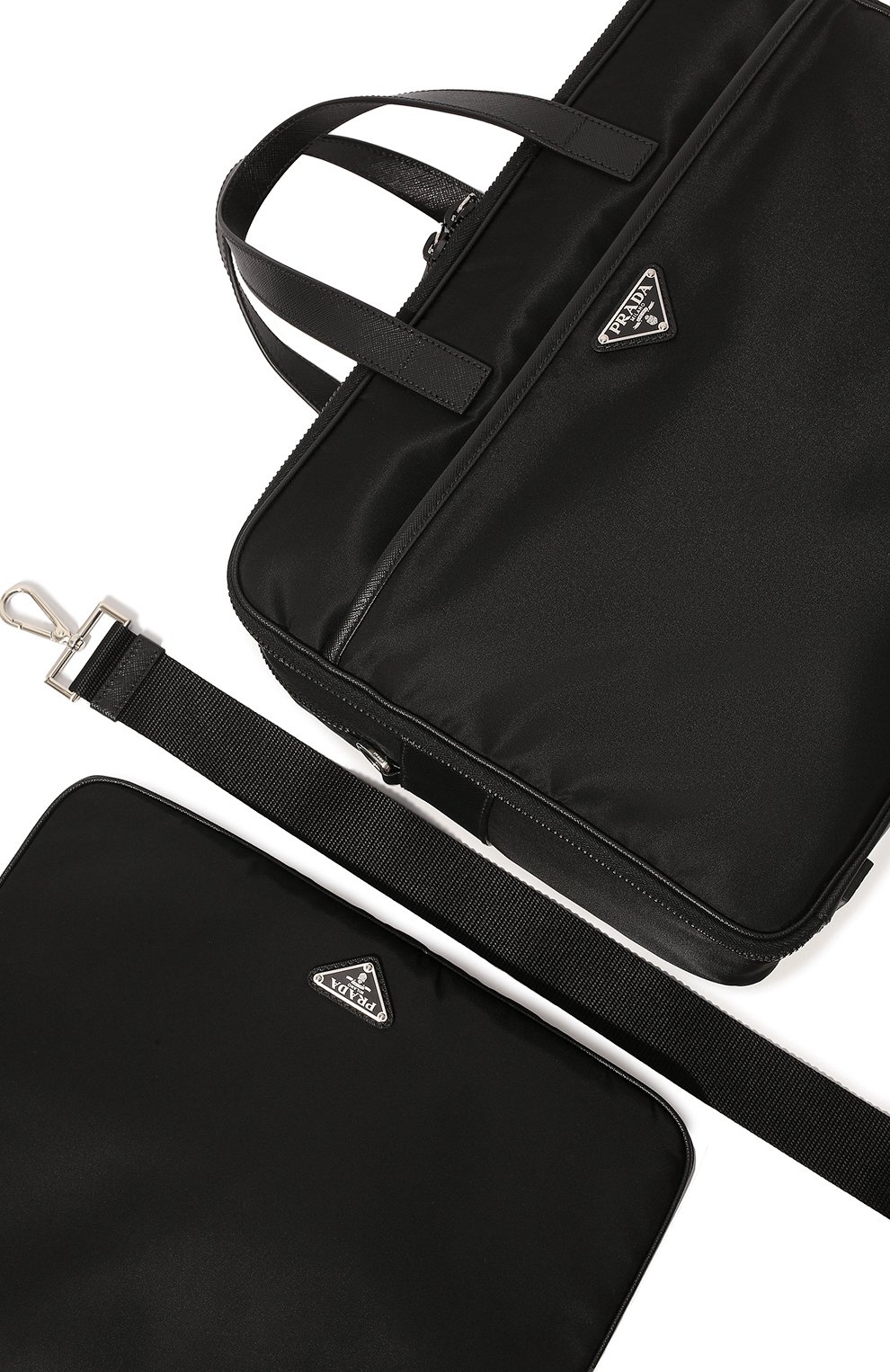 Текстильная сумка для ноутбука PRADA, арт. 2VE407-2DMH-F0002-OOO, фото 3