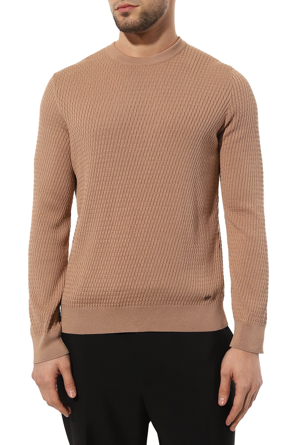 Джемпер из хлопка и шелка ZILLI, арт. MBZ-RN230-ALL01/ML01, фото 3