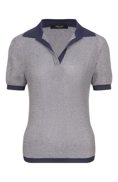 Женское поло из вискозы FREEAGE, арт. S26.JM178.7000.494
