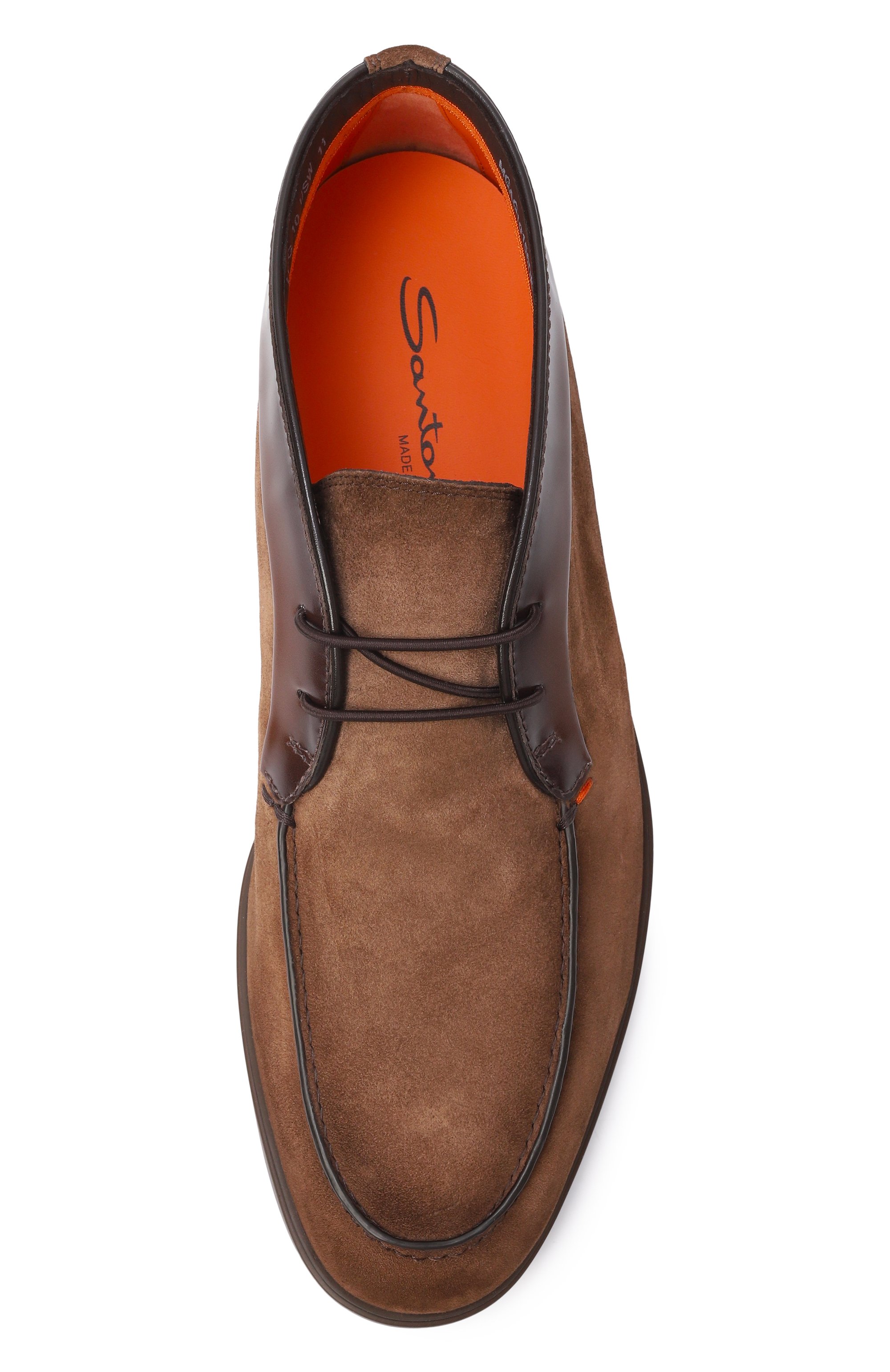 Замшевые дезерты malibu SANTONI, арт. MGAG19156DKTG0BT, фото 6