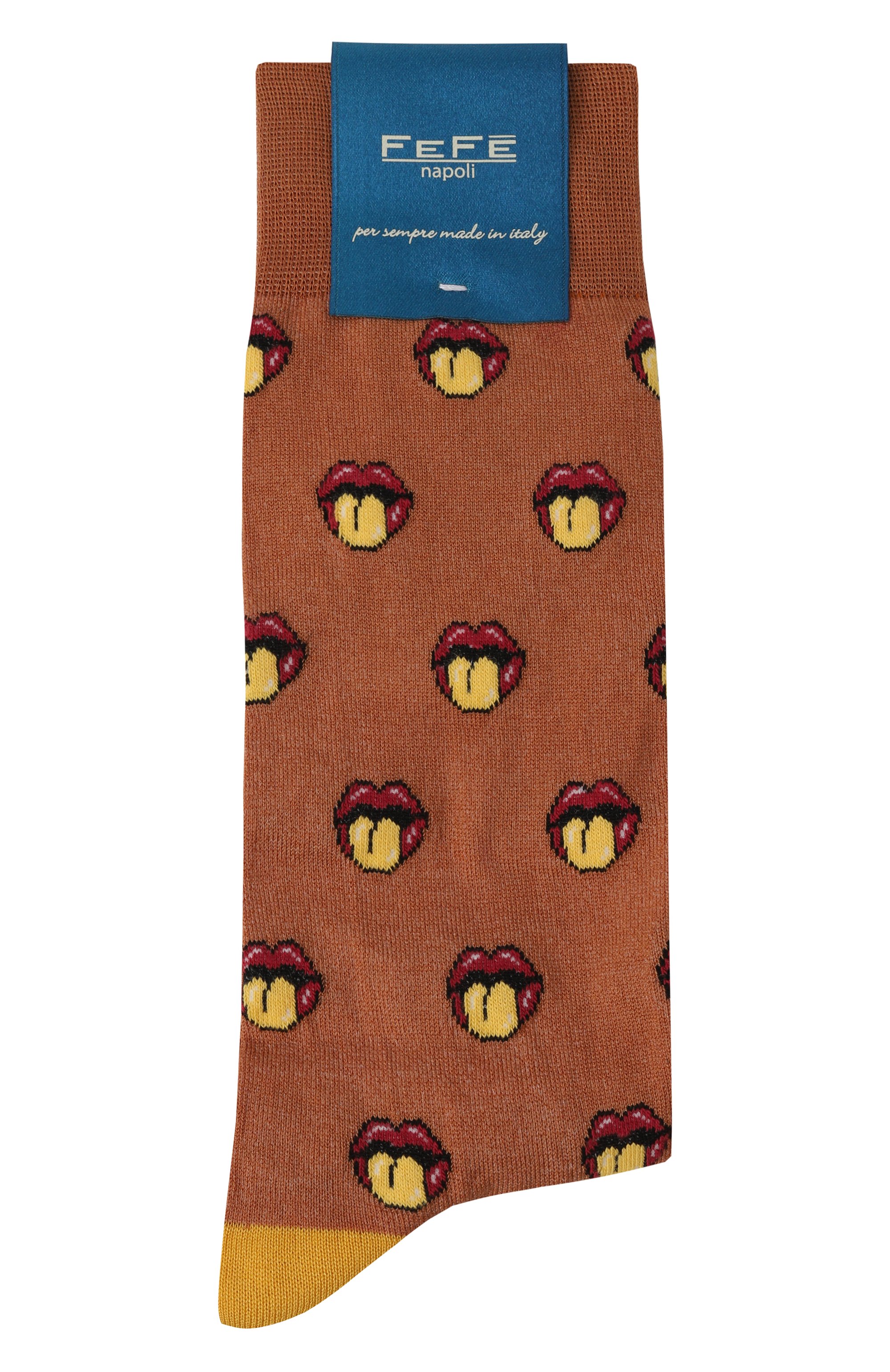 Хлопковые носки FEFE`, арт. SH0RT S0CKS/S0LIPS14C-U, фото 1