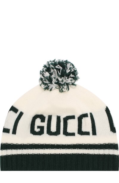 Шерстяная шапка с помпоном GUCCI, арт. 522792/4K206, фото 1