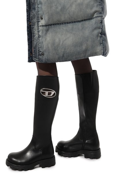 Кожаные сапоги d-hammer DIESEL, арт. Y03417/P4471, фото 3