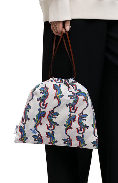 Клатч drawstring small loewe x paula's ibiza LOEWE, арт. C822057X06, фото 2