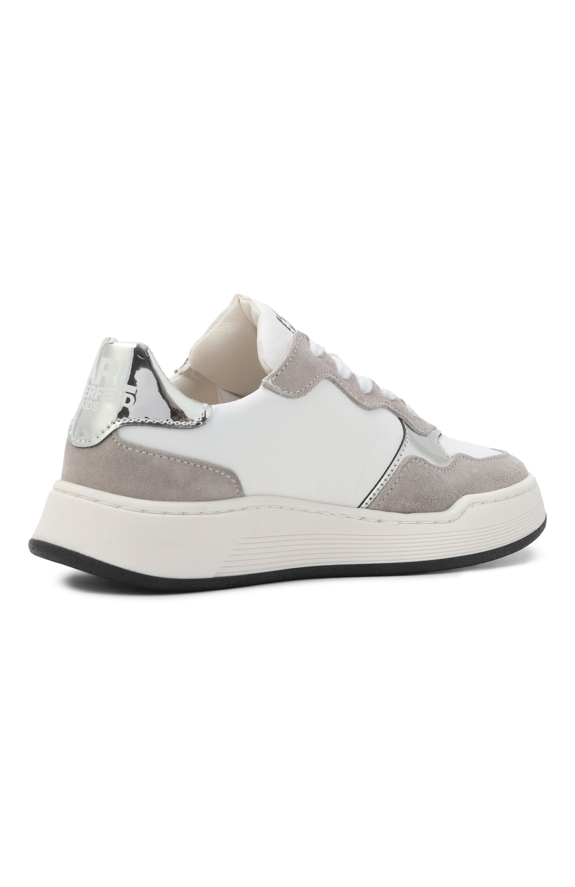 Кожаные кеды KARL LAGERFELD KIDS, арт. Z30986, фото 3