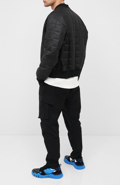 Комбинированные кроссовки rockrunner plus VALENTINO, арт. UY2S0C88/NPG, фото 2