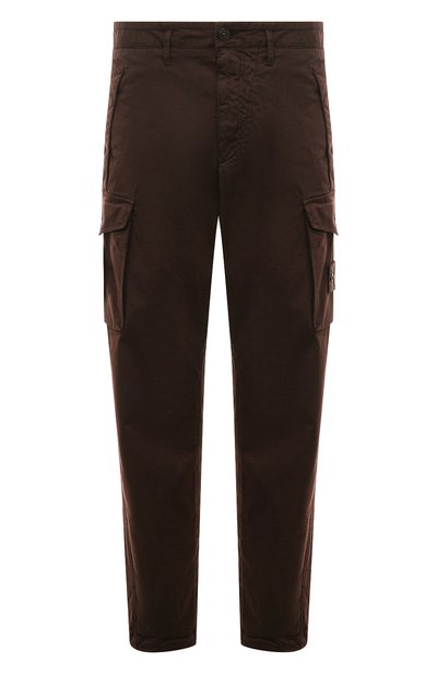 Брюки-карго из хлопка и шерсти STONE ISLAND, арт. 7315326F4, фото 1