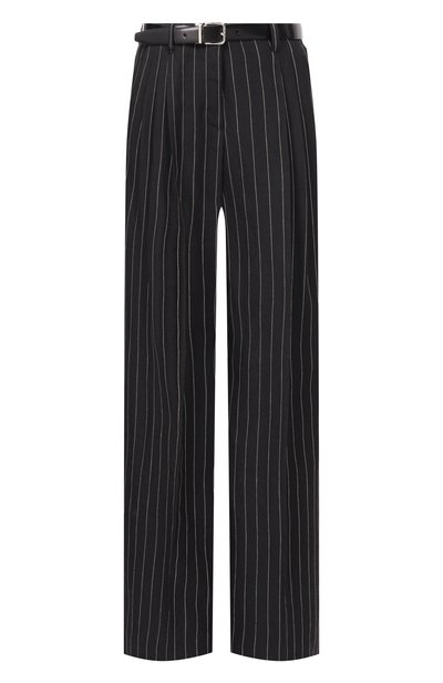 Женские брюки изо льна и шерсти DOLCE & GABBANA, арт. FTDMIT/FR3F2