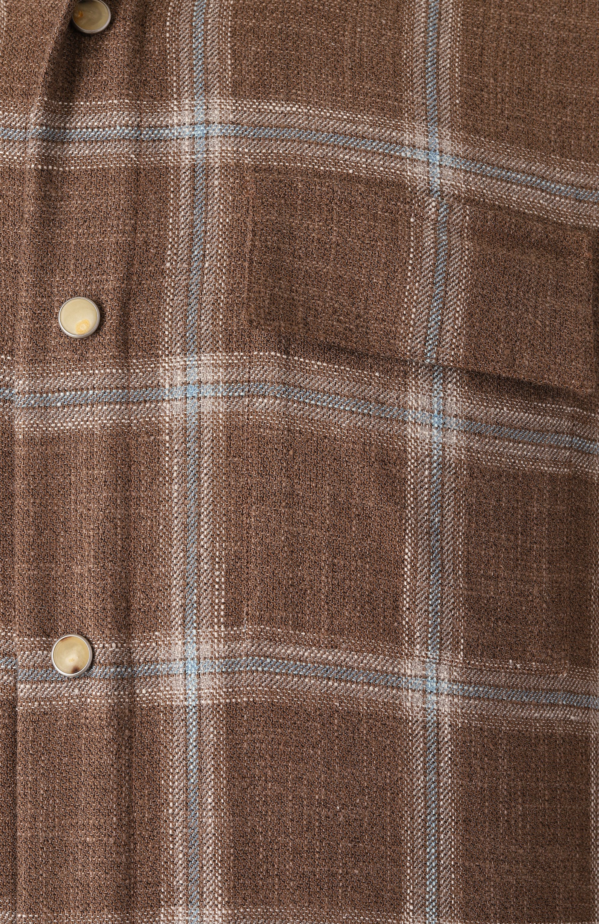 Рубашка из шерсти и шелка KITON, арт. UMCBUBAK0616E08, фото 6